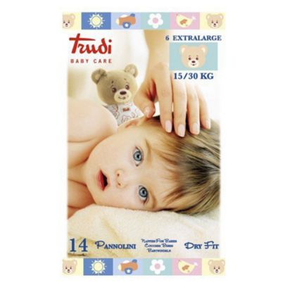 Slika Trudi Baby Care Dry Fit Extra Large (15-30 kg), paket (3 x 14 plenic)