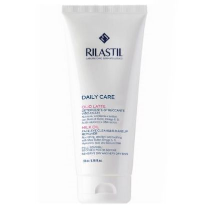 Slika Rilastil Daily Care, oljno mleko za čiščenje obraza in oči (200 ml)