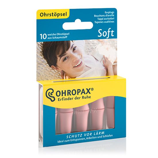 Slika Ohropax Soft, ušesni čepki (10 čepkov)