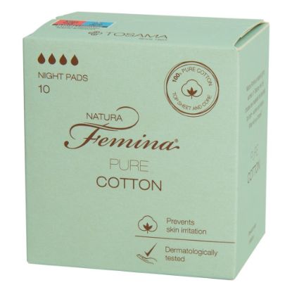 Slika Natura Femina, nočni vložki (10 vložkov)