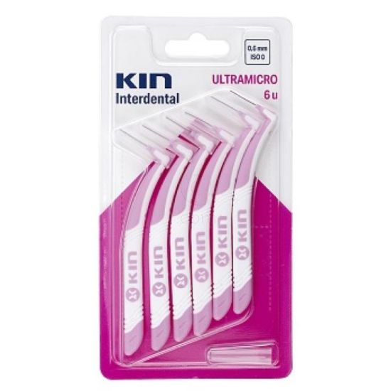 Slika Kin, medzobna ščetka - ultra mikro 0.6 mm (6 medzobnih ščetk)