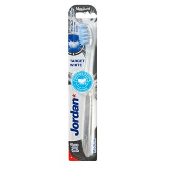 Slika Jordan Target White, zobna ščetka - Soft (1 ščetka)