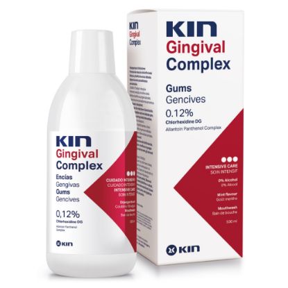 Slika Kin Gingival Complex, ustna voda z okusom mentola (500 ml)