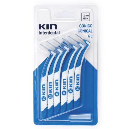 Slika Kin, medzobna ščetka - koničasta 1.3 mm (6 medzobnih ščetk)
