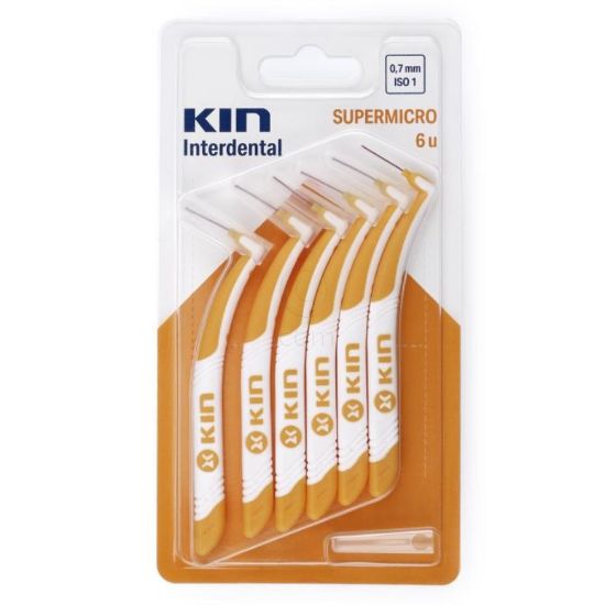 Slika Kin, medzobna ščetka - super mikro 0.7 mm (6 medzobnih ščetk)