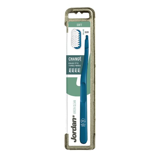 Slika Jordan Green Clean, zobna ščetka - Soft (1 zobna ščetka)