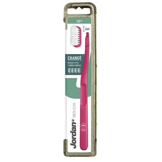Slika Jordan Green Clean, zobna ščetka - Soft (1 zobna ščetka)