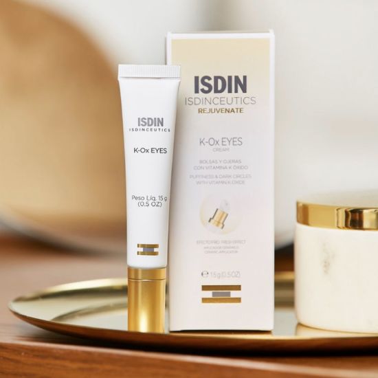 Slika ISDIN Isdinceutics Rejuvenate K-Ox, krema za predel oči s keramičnim aplikatorjem (15 ml)