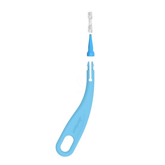 Slika Jordan Brush Between - Modra, 0,6 mm (1 držalo + 10 medzobnih ščetk)