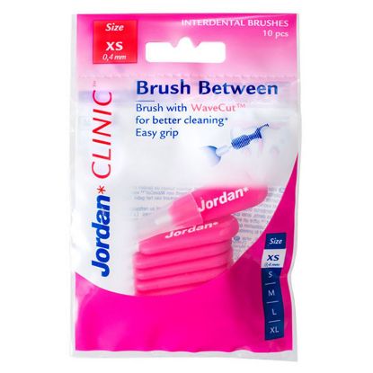 Slika Jordan Brush Between - Roza, 0,4 mm (10 medzobnih ščetk)