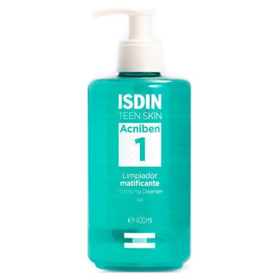 Slika ISDIN Acniben Mattifying Cleanser Gel, matirajoč čistilni gel (400 ml)
