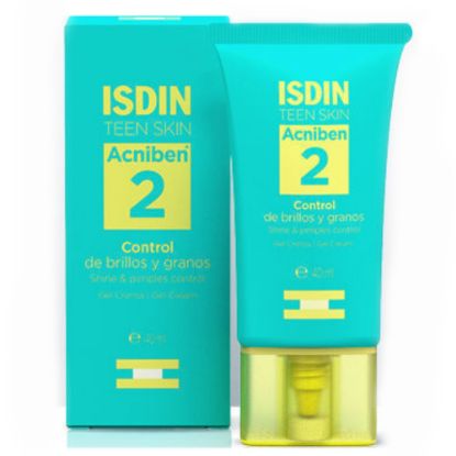Slika ISDIN Acniben Shine & Pimples Control, gel krema za nadzor sijaja in nego aken (40 ml)