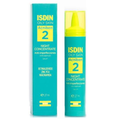 Slika ISDIN Acniben 2 Night Concentrate, nočni serum proti nepravilnostim (27 ml)