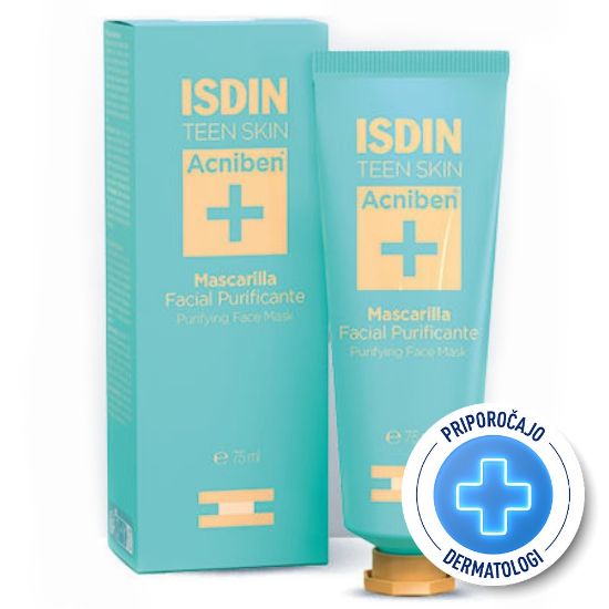 Slika ISDIN Acniben + Purifying Face Mask, čistilna maska za obraz (75 ml)
