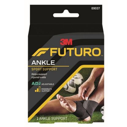 Slika Futuro Sport, bandaža za gleženj - črna (1 bandaža)