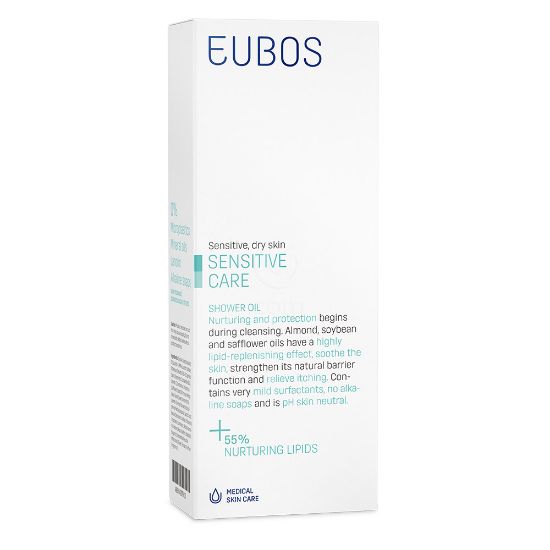Slika Eubos Sensitive F, olje za prhanje (200 ml)