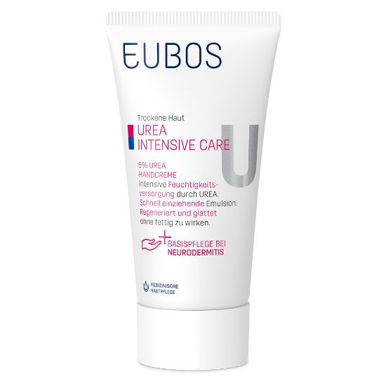 Slika Eubos 5% Urea, krema za suhe in razpokane roke (75 ml)