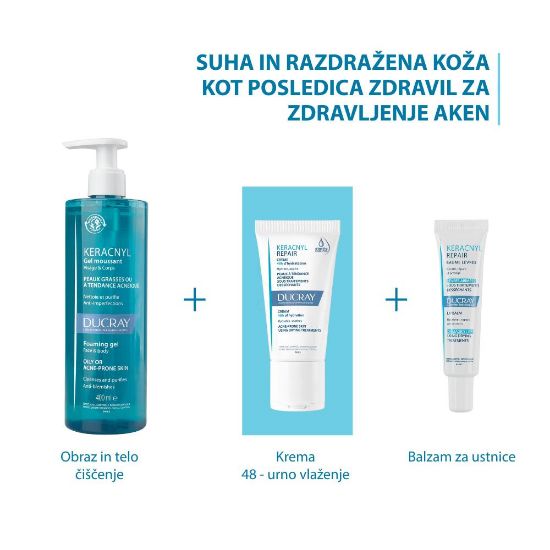 Slika Ducray Keracnyl Repair, krema (50 ml)