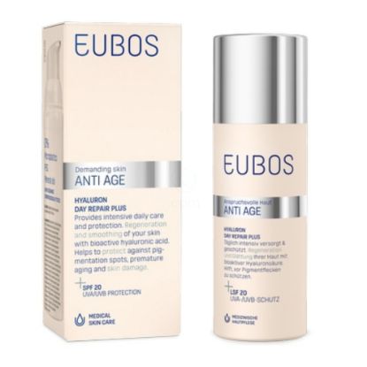 Slika Eubos Anti-age Hyaluron Day Repair Plus, dnevna krema - ZF 20 (50 ml)