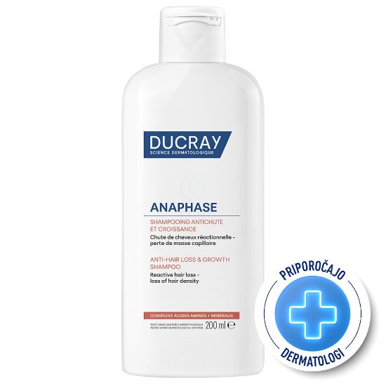 Slika Ducray Anaphase, šampon proti izpadanju las in za rast las (400 ml)