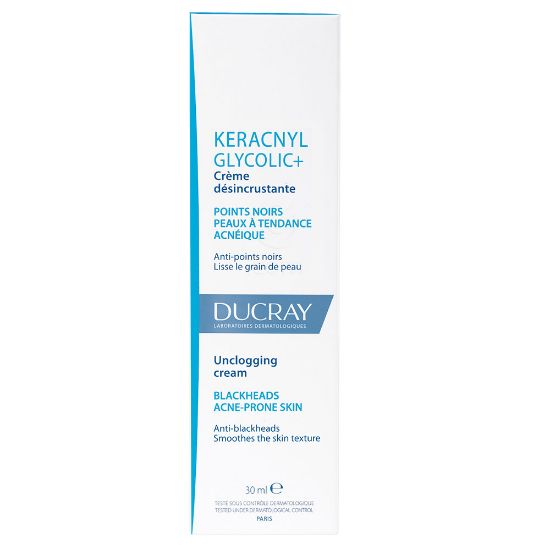 Slika Ducray Keracnyl Glycolic+, krema za odpiranje por (30 ml)