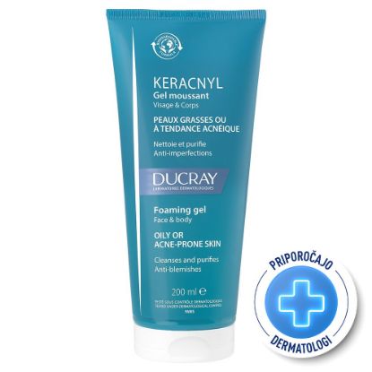 Slika Ducray Keracnyl, peneči gel (200 ml)