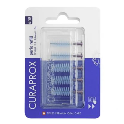 Slika Curaprox CPS 408 Perio, medzobna ščetka - refill (5 medzobnih ščetk)