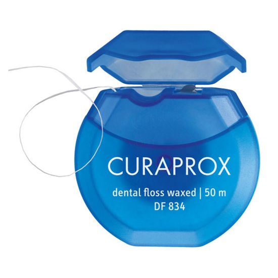 Slika Curaprox DF834, zobna nitka (1 navoj (50 m))