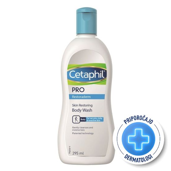 Slika Cetaphil PRO Restoraderm Body Wash, krema za tuširanje ki obnavlja kožo (295 ml)