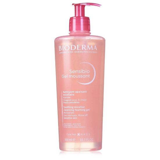 Slika Bioderma Sensibio Gel Moussant, čistilni gel za občutljivo kožo (500 ml)
