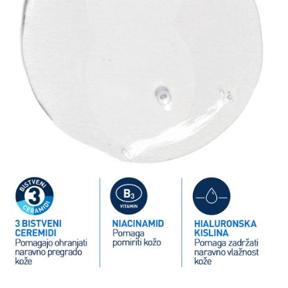 Slika CeraVe, peneči čistilni gel za obraz za normalno do mastno kožo (473 ml)