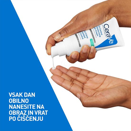 Slika CeraVe, vlažilna gel krema za mastno kožo (52 ml)