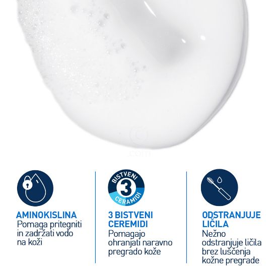 Slika CeraVe, vlažilna kremno-penasta čistilna emulzija (236 ml)