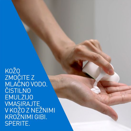 Slika CeraVe, vlažilna kremno-penasta čistilna emulzija (236 ml)