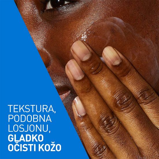 Slika CeraVe, vlažilna čistilna emulzija za obraz za normalno do suho kožo (1000 ml)