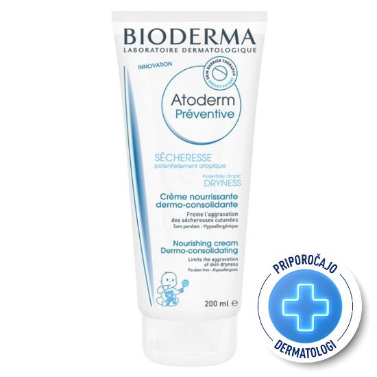 Slika Bioderma Atoderm Préventive, hranljiva krema - 200 ml