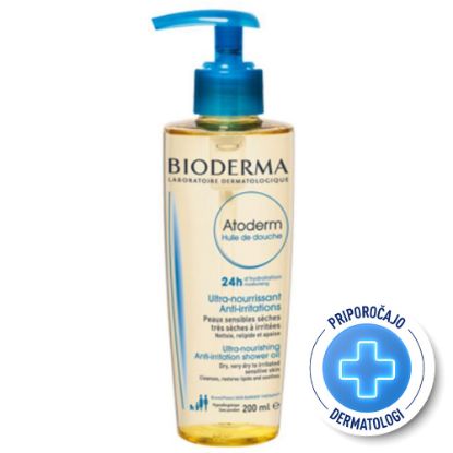 Slika Bioderma Atoderm, hranljivo olje za tuširanje (200 ml)