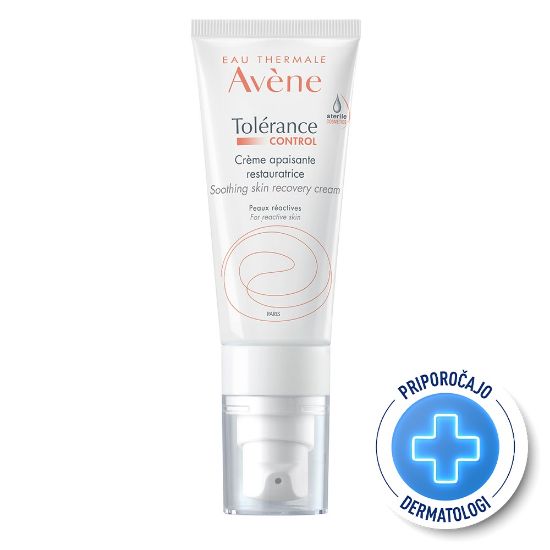 Slika Avene Tolérance Control, Pomirjujoča krema za obnovo kože (40 ml)