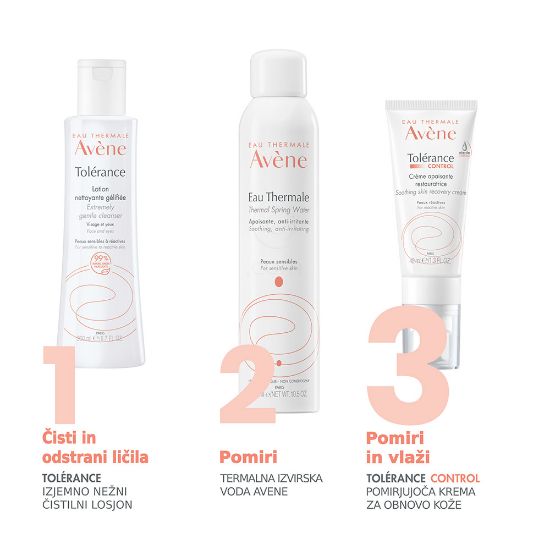 Slika Avene Tolérance Control, Pomirjujoča krema za obnovo kože (40 ml)