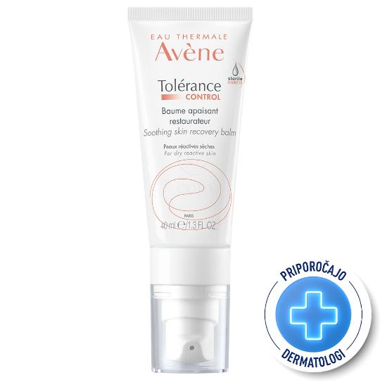 Slika Avene Tolerance Control, pomirjujoči balzam za obnovo kože (40 ml)