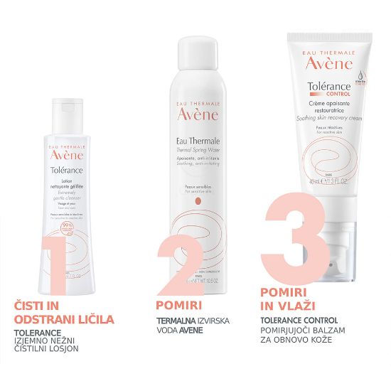 Slika Avene Tolerance Control, pomirjujoči balzam za obnovo kože (40 ml)
