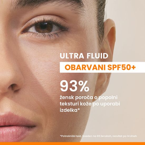 Slika Avene Sun, obarvani ultra fluid za zaščito pred soncem za obraz - ZF 50 + (50 ml)