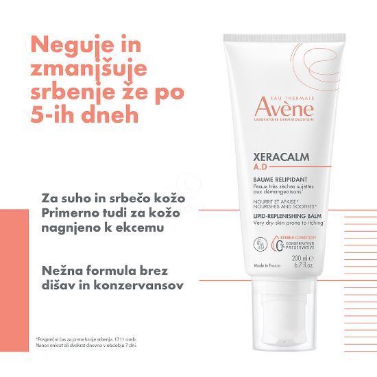 Slika Avene XeraCalm A.D, krema za relipidacijo (200 ml)