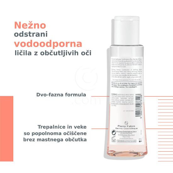 Slika Avène, intenzivni odstranjevalec ličil s predela okoli oči (125 ml)