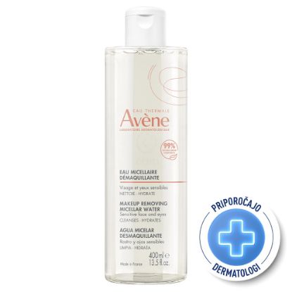 Slika Avene, micelarna voda za odstranjevanje ličil (400 ml)