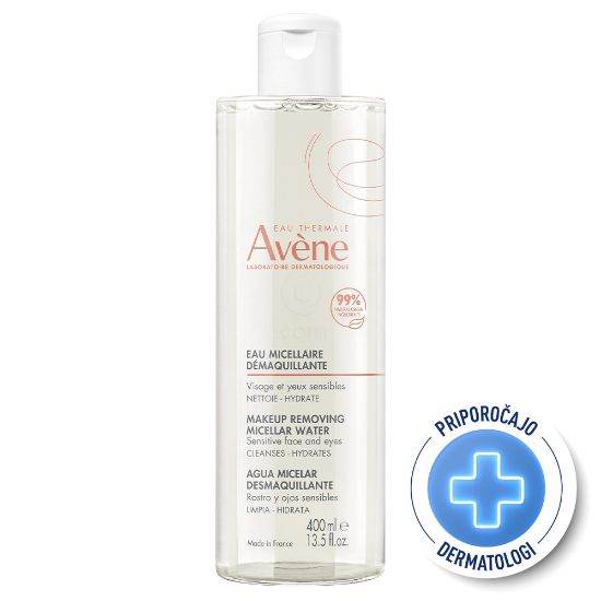 Slika Avene, micelarna voda za odstranjevanje ličil (400 ml)