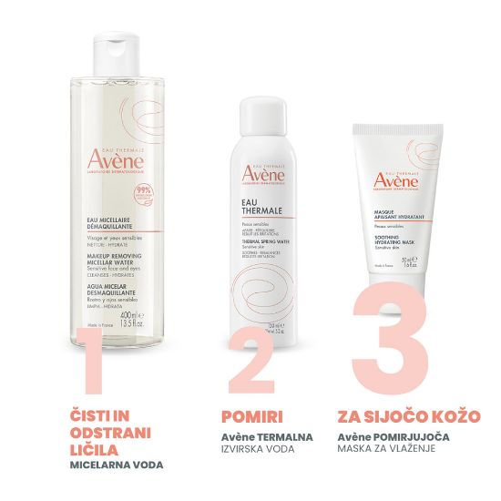 Slika Avene, pomirjujoča maska za vlaženje kože (50 ml)