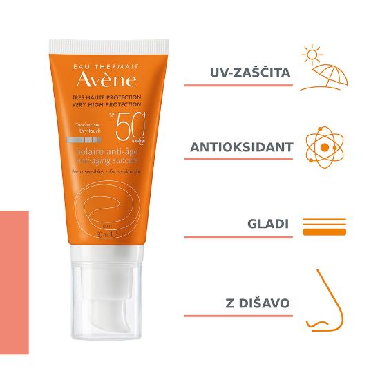 Slika Avene Sun anti-age, krema - ZF50+ (50 ml)
