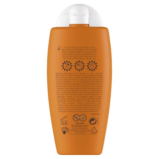 Slika Avene Sun Sport Fluid, zelo visoka zaščita pred soncem - ZF50+ (100 ml)