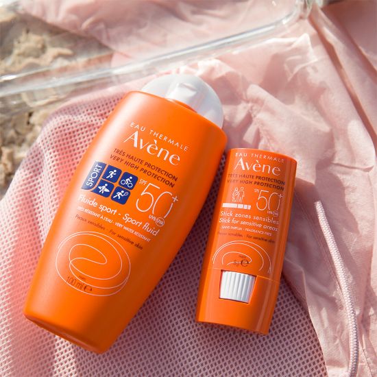 Slika Avene Sun Sport Fluid, zelo visoka zaščita pred soncem - ZF50+ (100 ml)